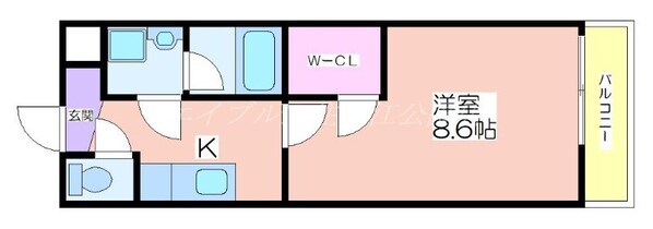 セレーナ住之江Ⅱ番館の物件間取画像